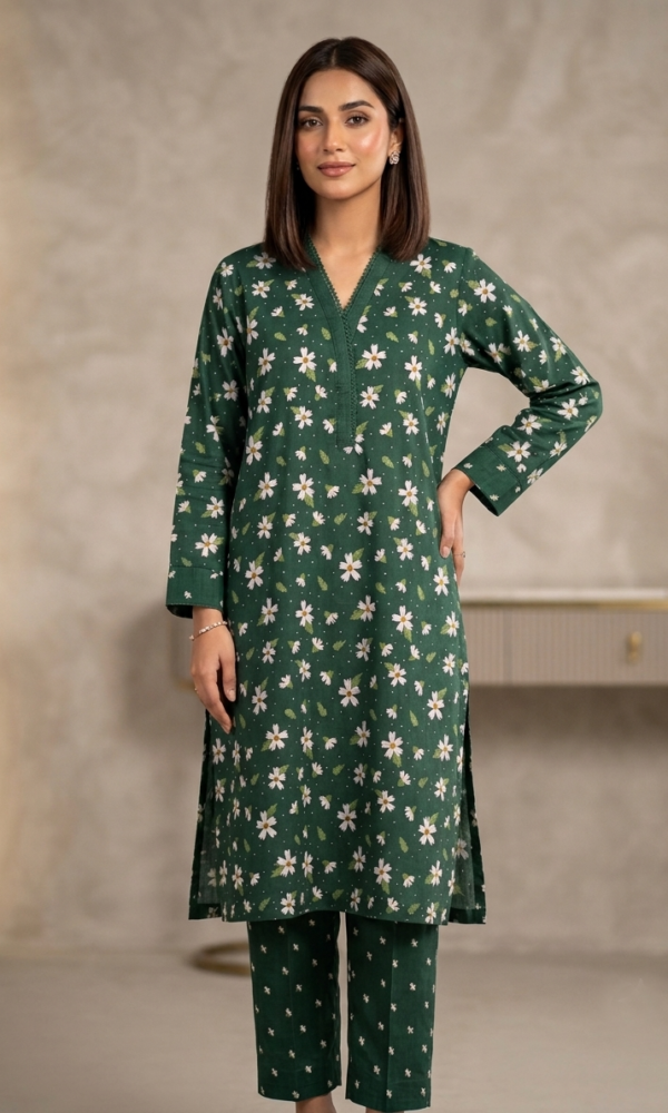 2PC Summer Lawn Dress-FP-LW-0001