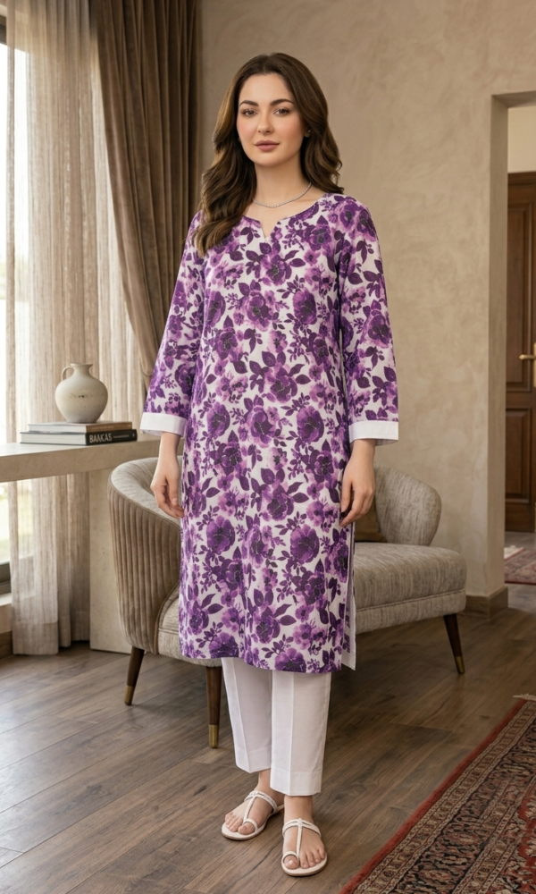 2PC Summer Lawn Dress-SP-LC-0004