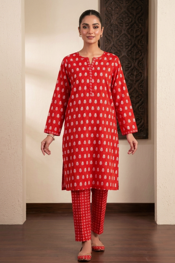 HOME 2PC Summer Lawn Dress-FP-LW-0004