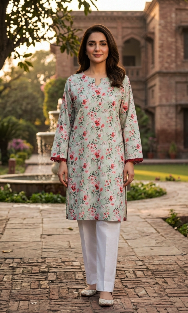 2PC Summer Lawn Dress-SP-LC-0005